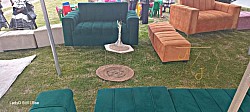 Event lounge set up