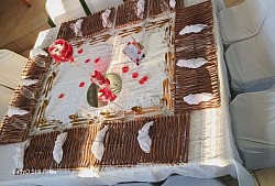 Gala table setting
