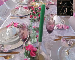 Ladies High tea setting