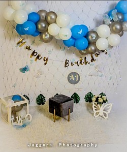 Studio photoshoot decor Butterfly themed