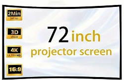 Projector screen for hire