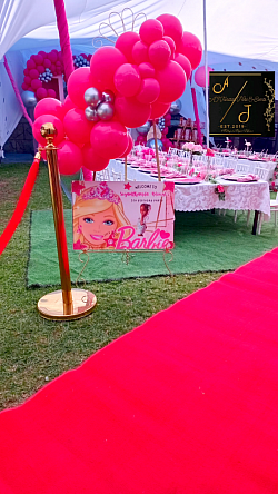 Kids Party Decor with Tent