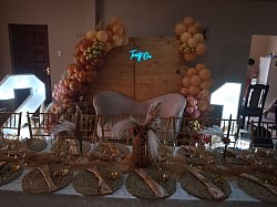 21st Birthday Set Up