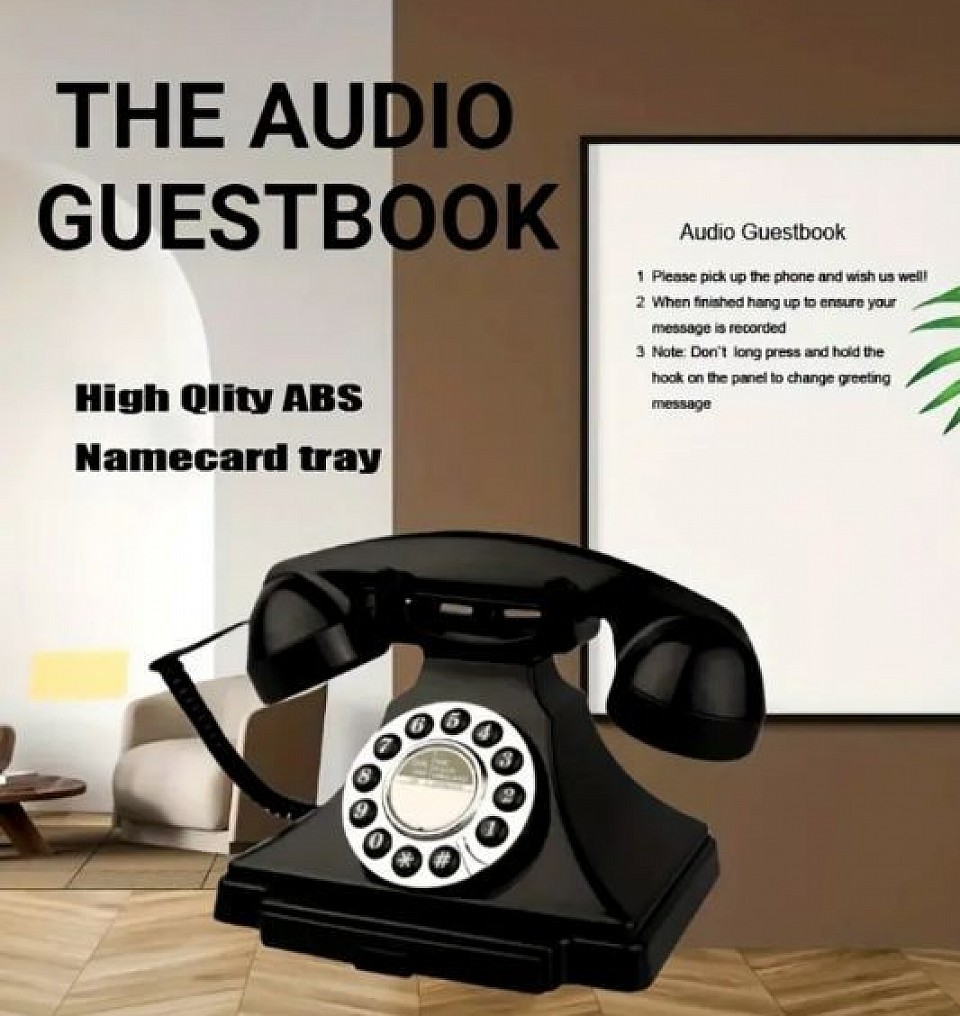 New Arrivals-Audio Guest Book
